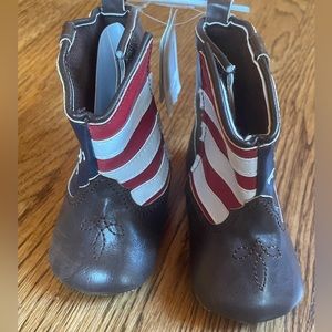 Baby American Flag Cowboy Boots